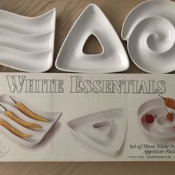 White Serving Dishes