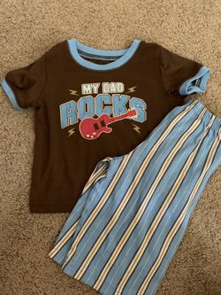 My dad rocks pj size 12months