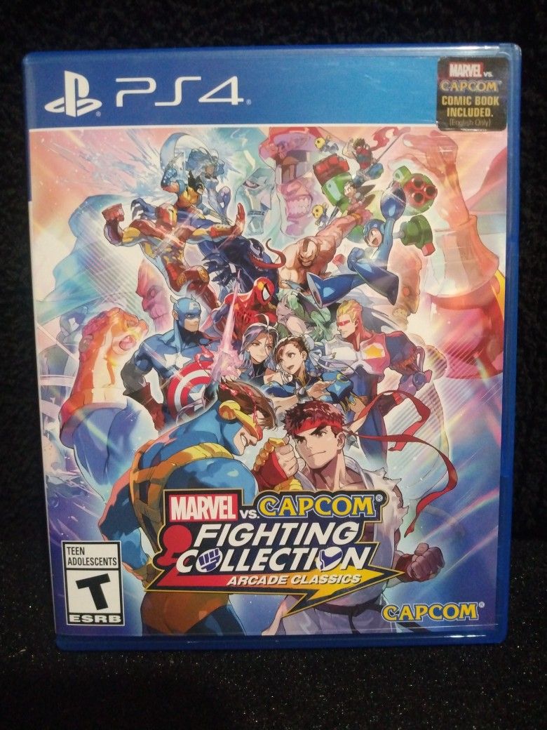 Marvel Vs Capcom Fighting Collection Arcade Classics Ps4
