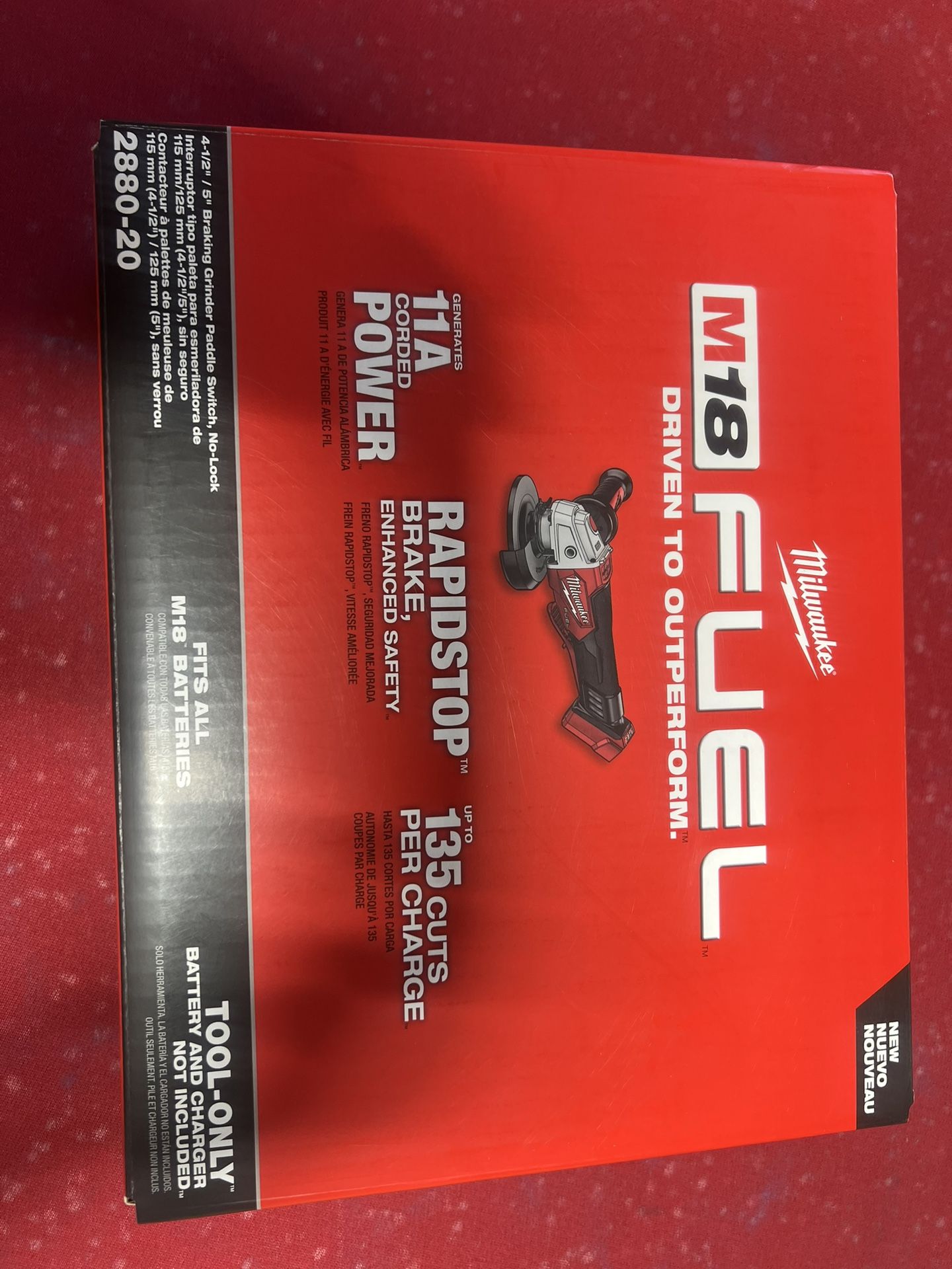 Milwaukee M18 Fuel Grinder