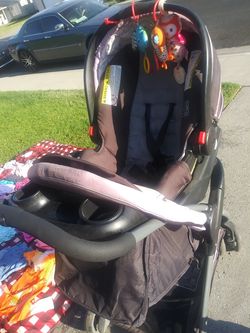 Stroller with car seat