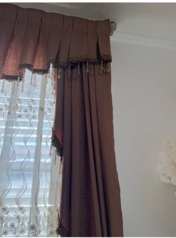 2 pieces Curtains together
