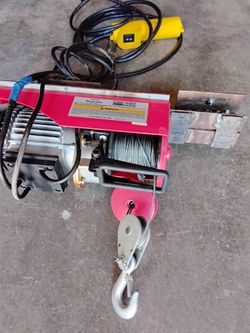 Chicago Electric Power Tools Electric Hoist
