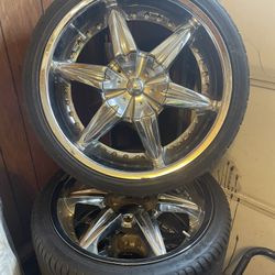 Hardbody Rims With Tire 245/35/20