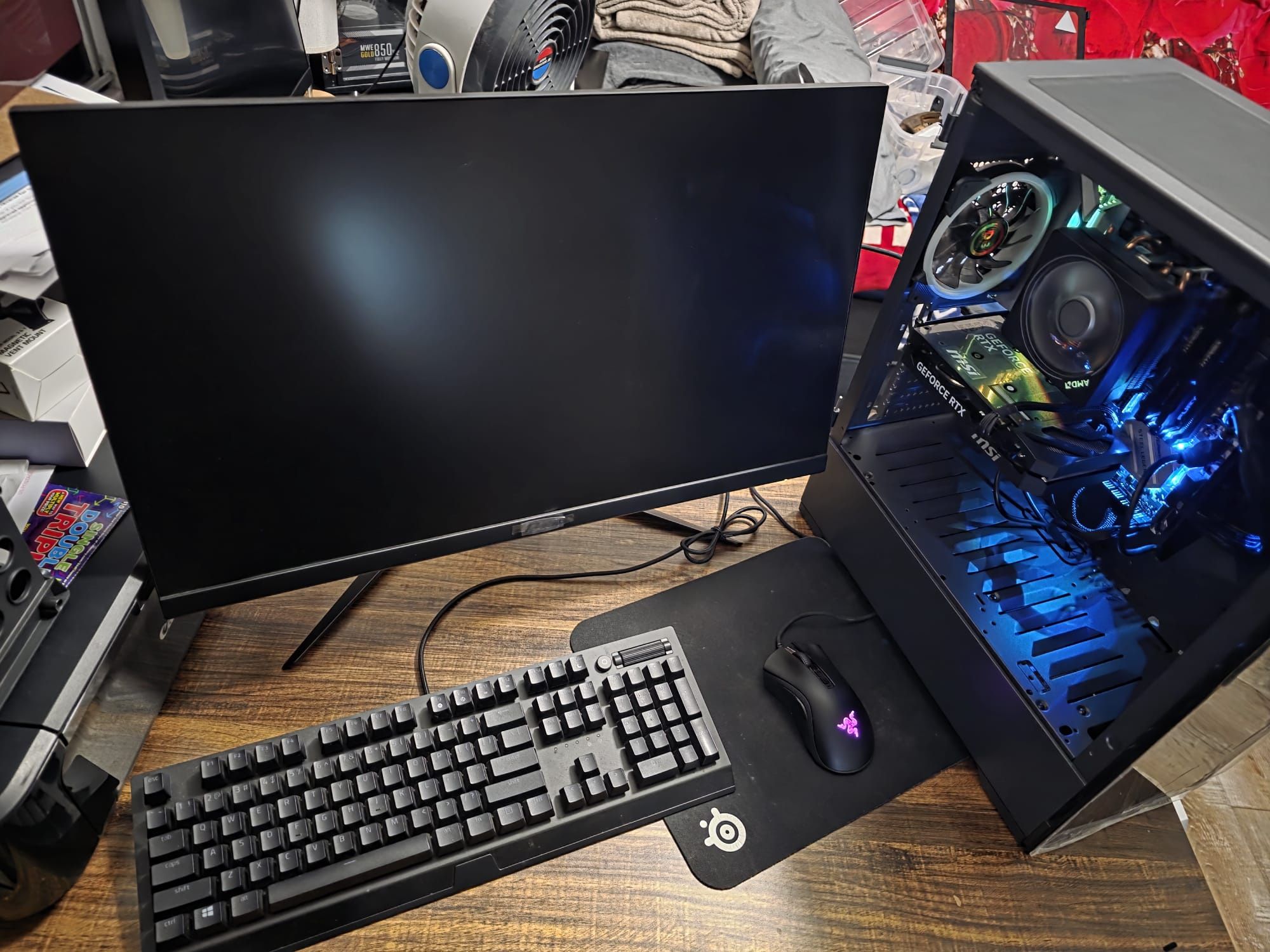 RTX 5060 gaming PC - 2 Tb HDD + 144 hz 1080p Msi gaming monitor Bundle