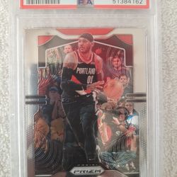 2019 PANINI CHRONICLES " CARMELO ANTHONY " #510 PSA 9