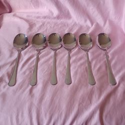 Hong Han stainless steel serving spoons set of 6