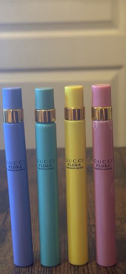 Gucci flora 4 pc authentic brand new 10 ml each concentrated eau de parfum sprays