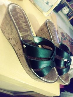 Sam Edelman wedge sandals size 8