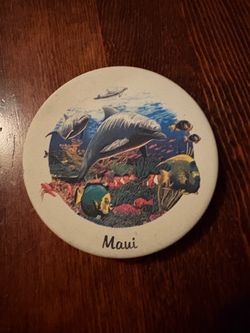 Maui, Hawaii Souvenir Plate/Coaster