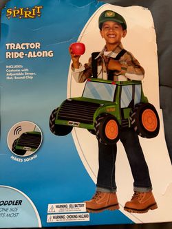Toddler tractor costume