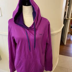 Like New Woman’s Under Armour Hoodie Sweatshirt Size Large 