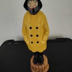 Very Rare Fisherman Statue