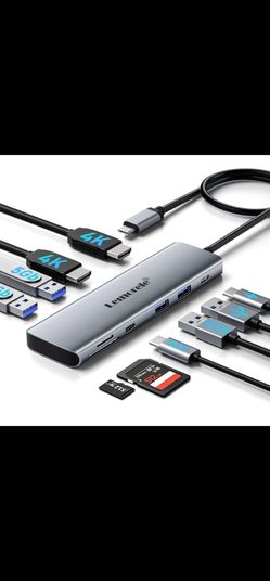Laptop Docking Station Dual HDMI Monitor, 10 in 1 USB C Hub with 2 HDMI Ports
$35