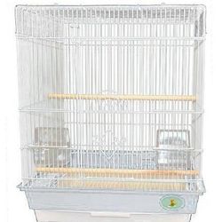 *OPEN BOX* Kings Cages ES 1818 S Travelling Bird Cage 18X18X22 ON SALE WHITE