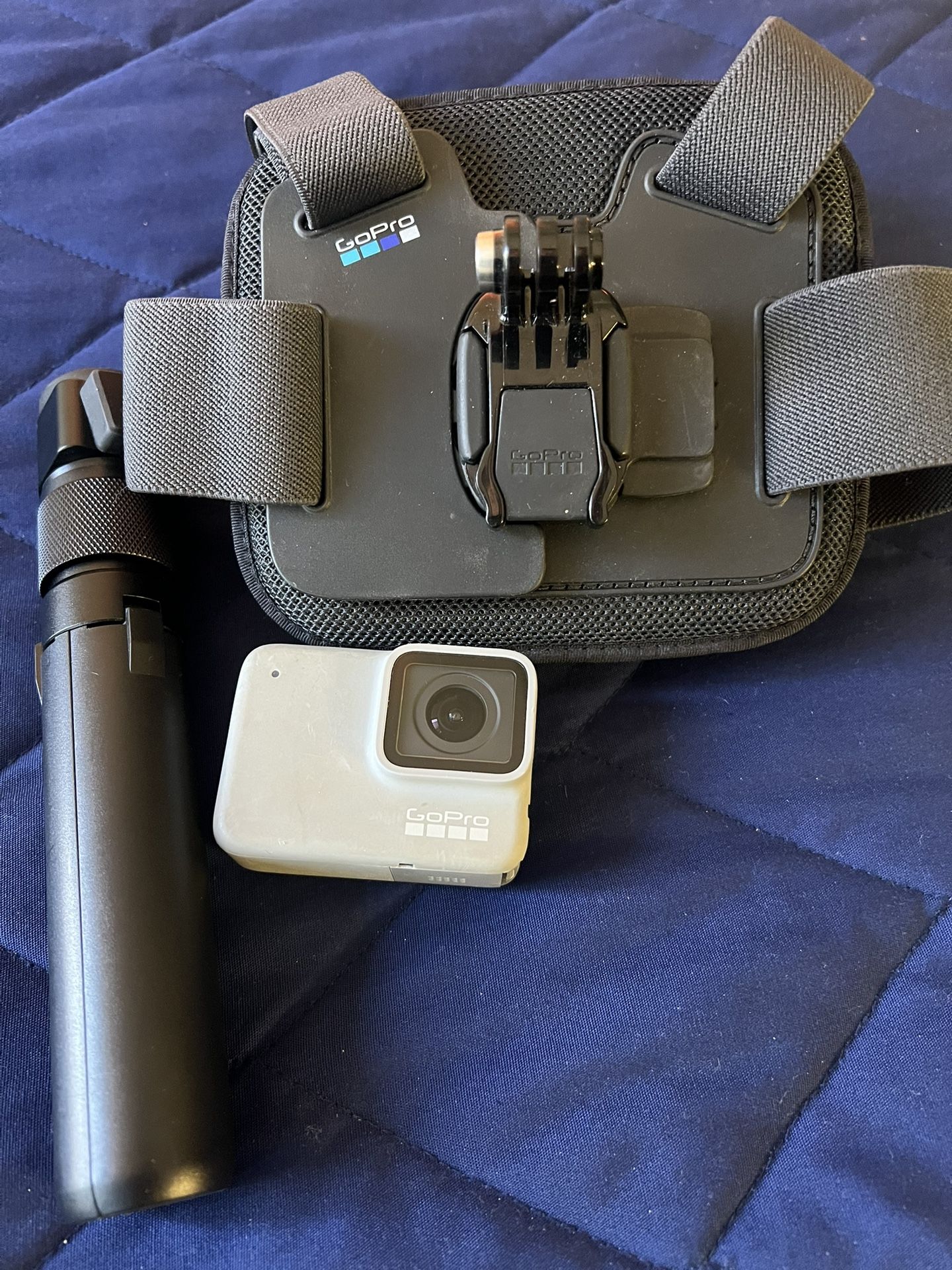 GoPro 7 White With Chest Mount