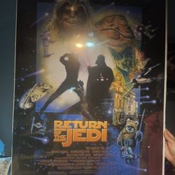 Disney Star Wars Return Of The Jedi Movie Poster