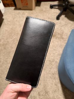 Handmade leather wallet