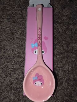 Ceramic soup spoon