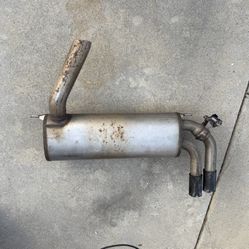 OEM 2014-2018 BMW Rear Exhaust Muffler Tips 