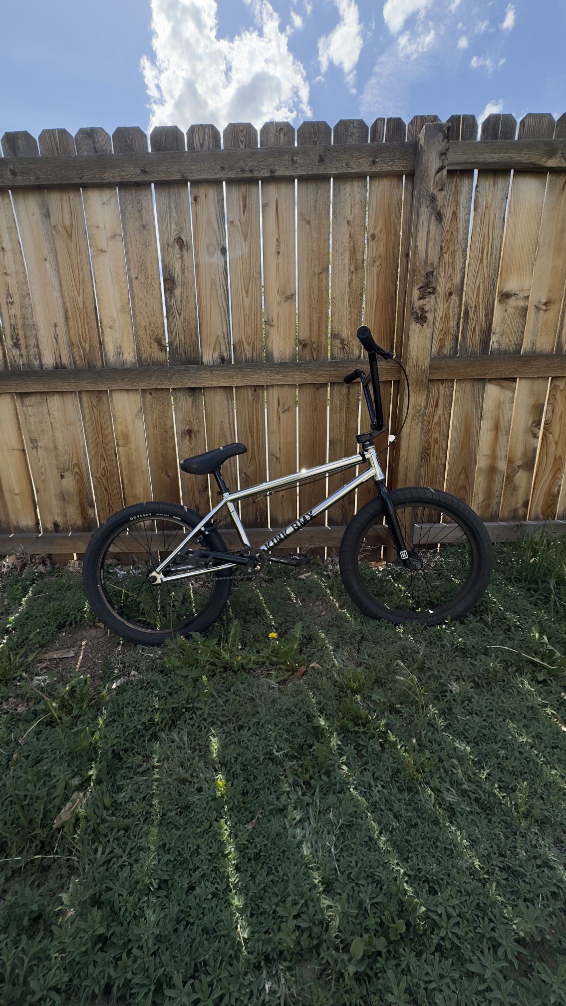 Kink Gap Bmx Bike, Chrome Frame, Freecoaster Back Wheel/hub.