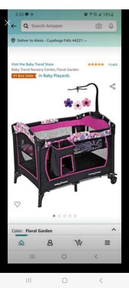 Pink Pack N Play