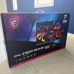 MSI MPG 272URX QD-OLED 27” 4K 240HZ Monitor