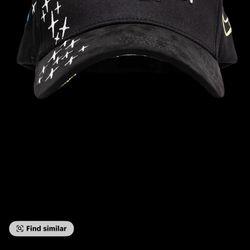 GALLO FINO X MARCA REGISTRADA COLLAB BLACK SNAPBACK HAT GFMAGIC BLK