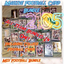 Massive Football Card Bundle