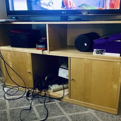 Wood TV Cabinet