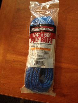 50' rope brand new in package. 10 available