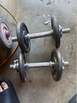 Standard Adjustable Dumbbells with 20lb plates