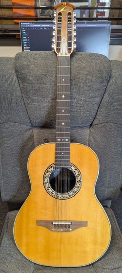 Vintage USA Ovation Pacemaker 1615 12-String Acoustic/Electric (J)