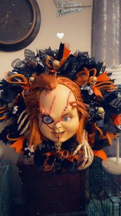 Scary Chucky Wreaths