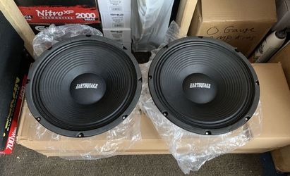 New Pair 12” Earthquake Pro Audio woofers speakers  