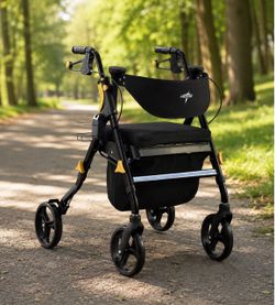 Medline Empower Rollator Walker with Seat
