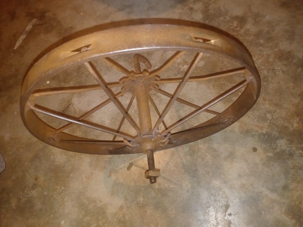 Antique wagon Wheel? 