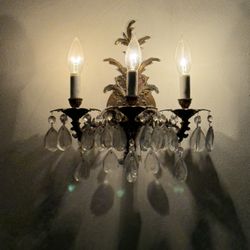 Antique Wall Lights (set If Two)