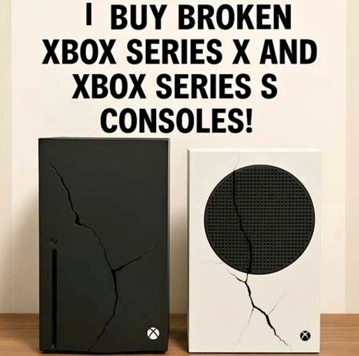 i buy broken ps5 and Xbox series x/s
