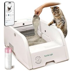 self cleaning litter box 