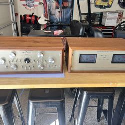 Vintage HiFi Phase Linear 4000 Preamplifier & 400 Amplifier 