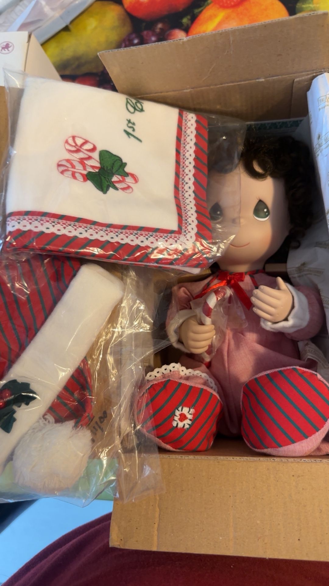 Ashton drake Precious Moment Doll My First Christmas