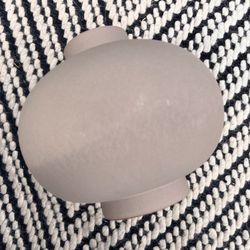 Leanne Ford for Crate & Barrel Full Moon Clay Ceramic Vase 