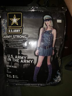 U.S. ARMY WOMENS COSTUME XL