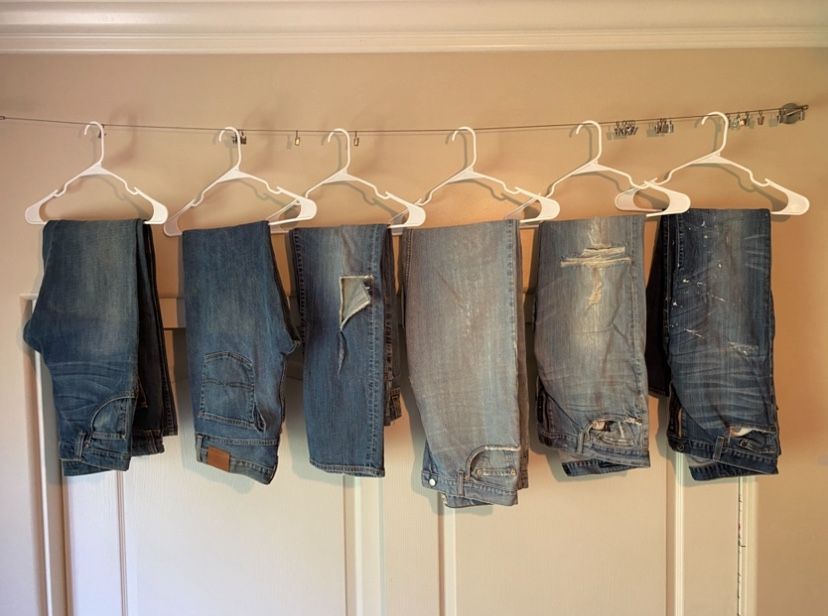 (11) Pair of Mens Jeans Levi’s Lucky Brand Wrangler Seven Jeans