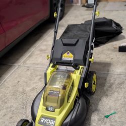 RYOBI 18V Brushless Lawn Mower 