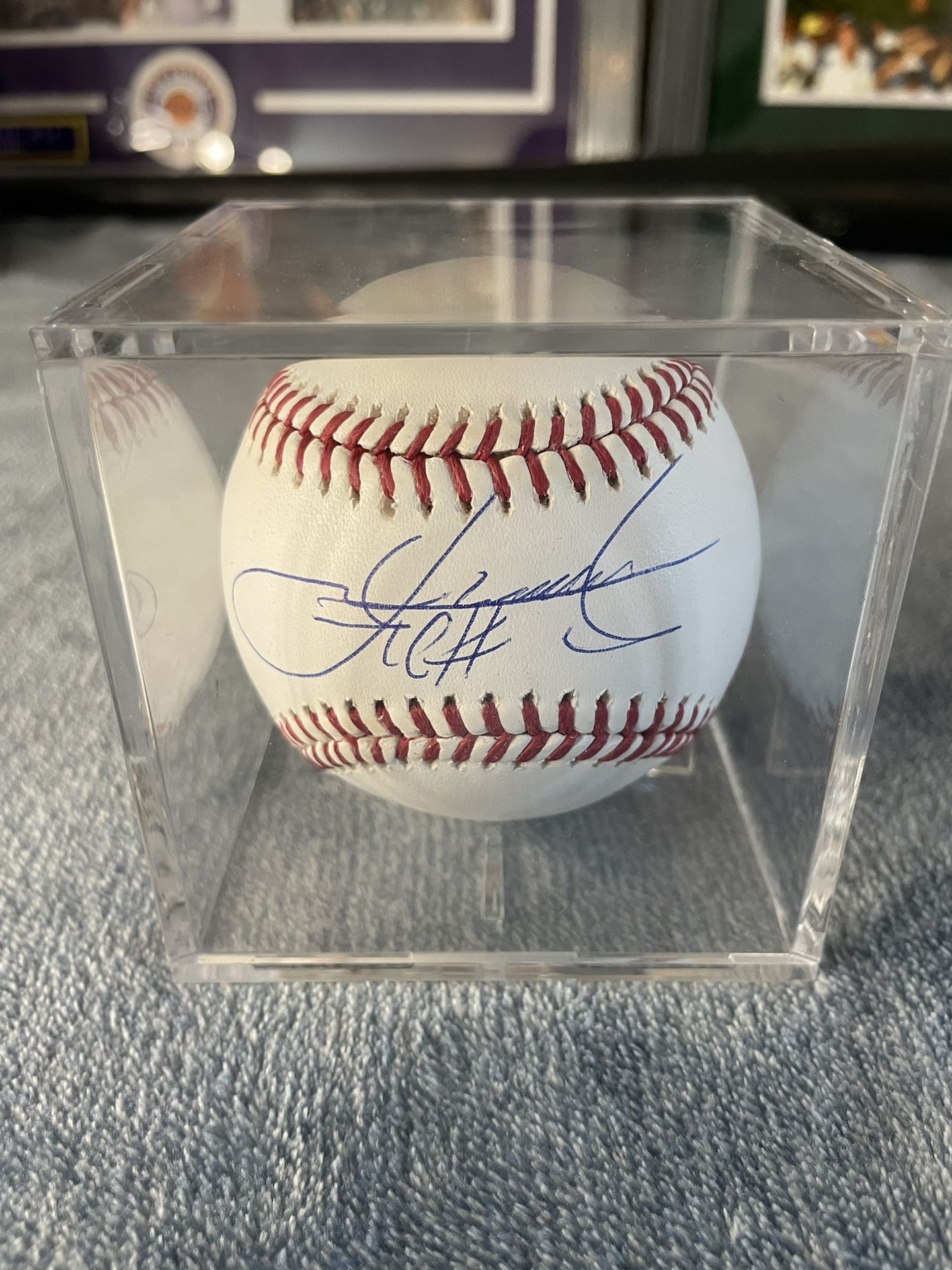 Chicago Cubs Sammy Sosa Signed Baseball COA.