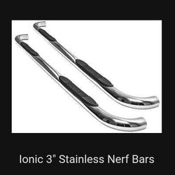 Ionic 3" Stainless Nerf Bars