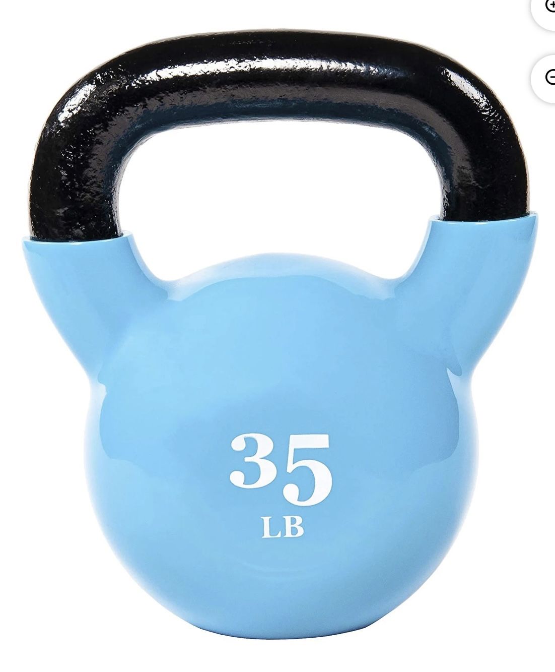 35 pounds kettlebell