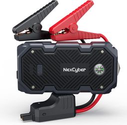 NEW - Jump Starter Portable with USB Ports, 3 Modes, Flashlight
